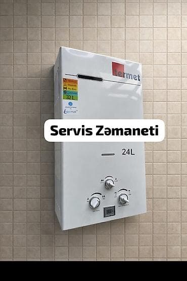 qaz piletesi: Pitiminutka Termet, 24 l/dəq, Yeni, Kredit yoxdur, Pulsuz çatdırılma — 1