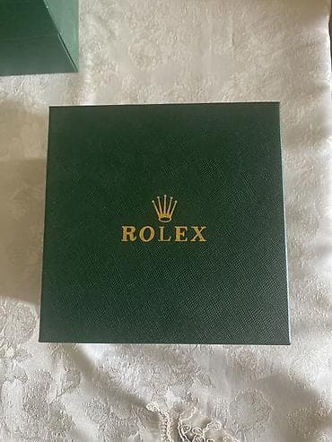 vitrin parfum: Rolex və Audemars Piguet saat qutuları və aksesuarları - Rolex xarici — 1