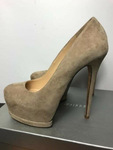 женские спортивные балетки: Tuflilər, Ölçü: 35.5, rəng - Bej, İşlənmiş — 1