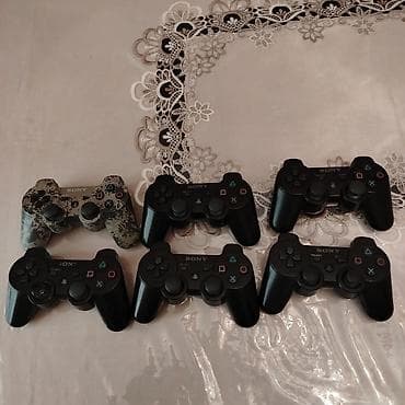 playstatio: Orginal PlayStation 3 DualShock 3 simsiz oyun pultu ağır plata 6 ədəd — 2