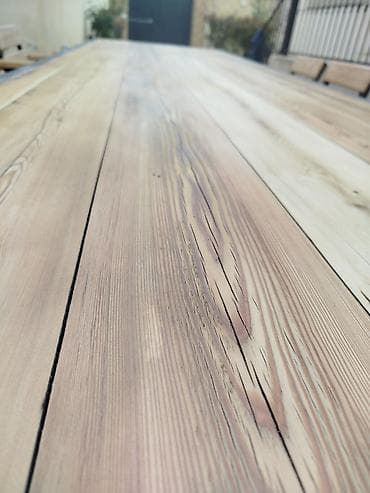 ev bag: Dördbucaq masa, 10 stul, Açılmayan, Skameykalar ilə, Taxta — 5