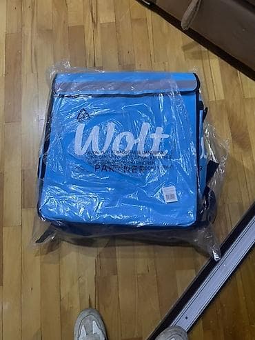 usta cantasi: Wolt çatdırılma çantası – izotermik termos çanta - Rəng: mavi, Wolt — 1