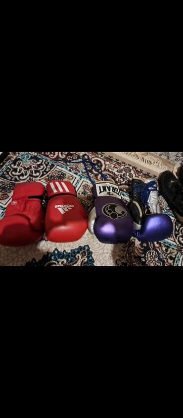 Tezedi ingiltərədən alnib - Boks əlcəkləri: 3 cüt - Qırmızı Adidas