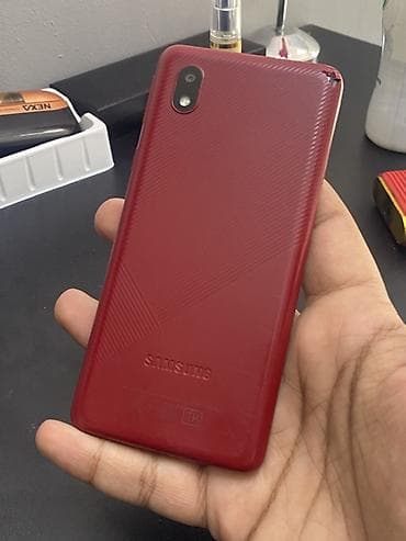 Samsung Galaxy A01 Core, 16 GB, rəng - Qırmızı, Sensor