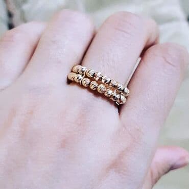 qaş sabitləyici: Toy, Üzük, Pandora, Sarı qızıl, 585 Əyar, Qaşsız — 1