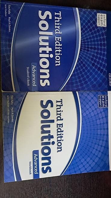 Məhsul: Oxford “Solutions Third Edition – Advanced” dəsti Tərkib: - lalafo.az -da Məhsul: Oxford “Solutions Third Edition – Advanced” dəsti Tərkib: -