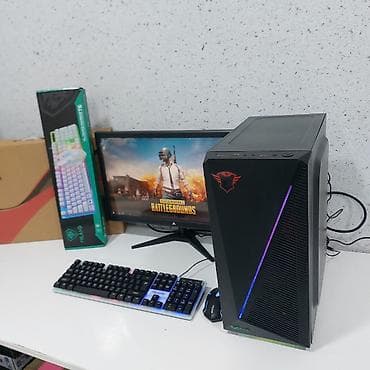 Masaüstü kompüterlər və iş stansiyaları: Oyun üçün Kompüter "DDR4 Core i5 7500 8GB Ram GTX1650 4GB 128GB — 8