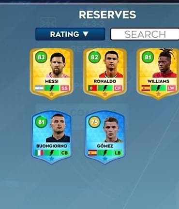 İncəsənət və kolleksiyalar: Oyun hesabı – futbol meneceri/simulyator komandası - Oyun: mobil — 4