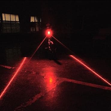 yaşıl lazer: Velosiped üçün ağıllı arxa işıq və dönmə siqnalı sistemi - Simsiz — 5