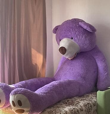 usag oyuncaqlari: 🐻 340 sm Nəhəng Teddy Ayı💜 📏 Hündürlüyü: 340 sm (3 metr 40 sm) ⚖️ — 3