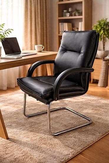 Ofis dolabları: İşlənmiş, Təkərsiz, Qolları tənzimlənmir, Süni dəri — 1