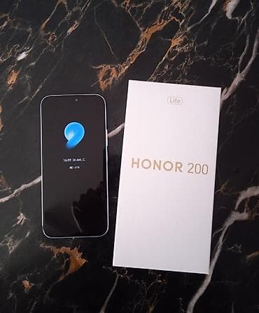panasonic telefon: Honor 200 Lite, 256 GB, rəng - Mavi, İki sim kartlı — 2
