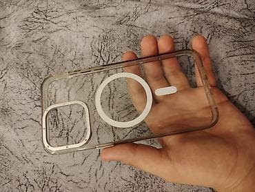 Salam😊 yaxsi vəziyyətdə çexol ayfon 15 Pro Max uyçun amma dal terefde — 1