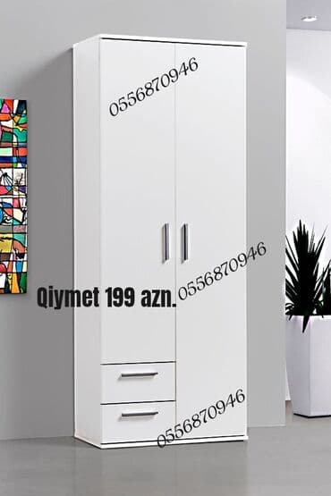 laminat qiyməti: Yeni, Açılan, 3 qapılı Düz dolab, Şifonyer, Azərbaycan — 7
