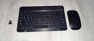 Barter qəbul olunur Kompakt klaviatura və simsiz siçan dəsti -