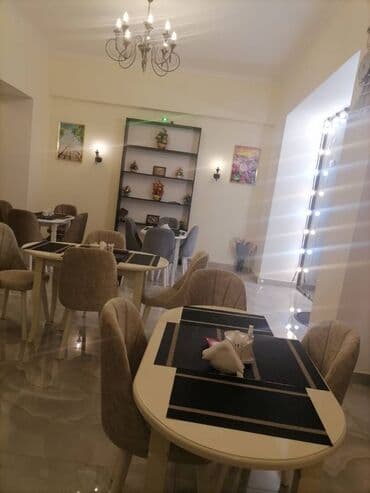 киоск в аренду: Kafe İcarəyə verilir. 80 kv, Zal mətbəx, sanuzel. Fəvvarələr meydanına — 3