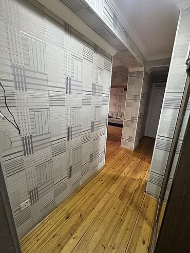 Kirayə mənzil – 3 otaqlı, mebellə - Plan: geniş dəhliz, ayrı qonaq