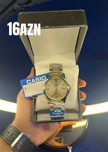 appella saat: Yeni, Qol saatı, Casio, rəng - Gümüşü — 2
