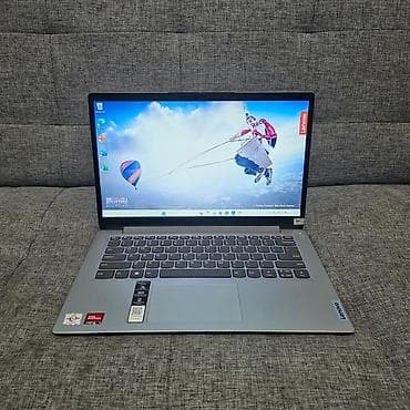 kontakt home notbuk: Lenovo IdeaPad 1 14AMN7 noutbuku Əsas xüsusiyyətlər: - Prosessor: AMD — 6