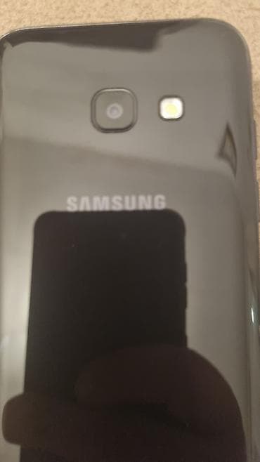 plata processor: Samsung Galaxy A3 2017, 16 GB, rəng - Qara, Barmaq izi — 1