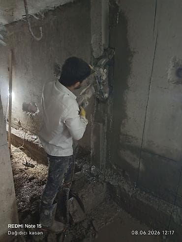 santex: Beton kəsmə xidməti - Divar, döşəmə və tavanlarda dəqiq və səliqəli — 10