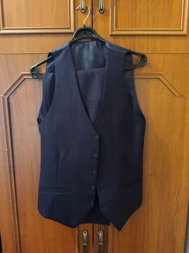 kisi pencekleri: Мужской костюм, Демисезон, Zara, цвет - Синий — 2