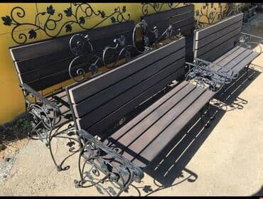 Sifarişlə bağ yelləncəkləri: Metal en mmc olaraq istədiyiniz forma və ölçüde demir işlerinin — 15