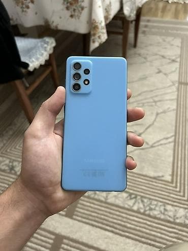 bakcell sade tarif: Samsung Galaxy A52, 128 GB, rəng - Mavi, İki sim kartlı — 7