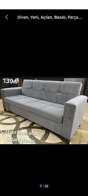 demir divan: Divan, Yeni, Açılan, Bazalı, Parça, Ödənişli çatdırılma — 10