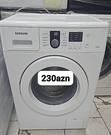 Paltaryuyan maşın Samsung, 6 kq, Avtomat, Qurutmasız, Kredit yoxdur