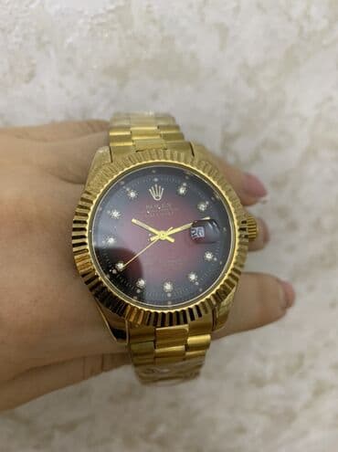 Lexus: Yeni, Qol saatı, Rolex, rəng - Qızılı — 2