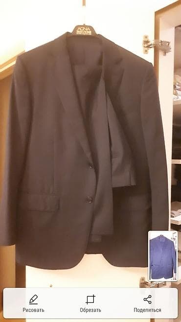 Şalvarlar: Kostyum, Demisezon, Michael Kors, 4XL, rəng - Boz — 7