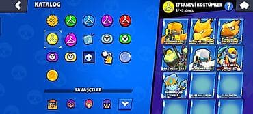brawl stars tortu: Brawl hesabi 94 karakter 1 ultra efsanevi karakter 13 efsanevi — 3