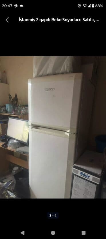 Mikrodalğalı sobalar: 2 qapılı Beko Soyuducu Satılır, rəng - Ağ — 6