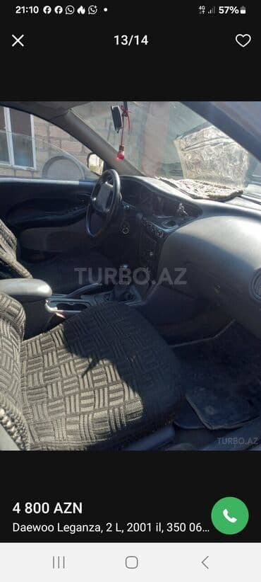 variator surətlər qutusu: Daewoo Leganza: 2 l | 2001 il Sedan — 3