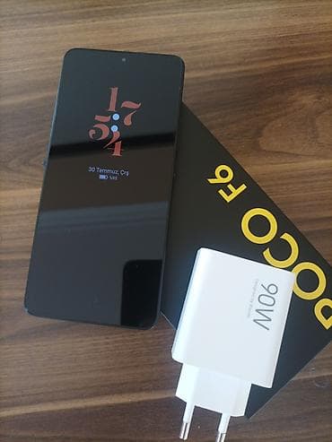 Poco F6, 512 GB, rəng - Qara, Face ID — 3