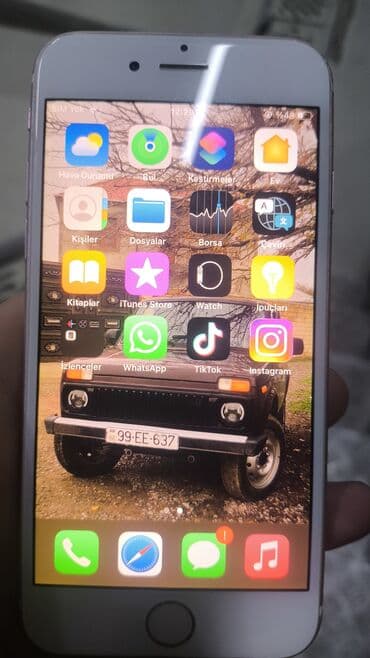 Apple iPhone: IPhone 6s, 64 GB, Rose Gold, Barmaq izi — 3