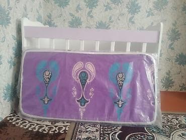 matras döşek: Oğlan və qız üçün, İşlənmiş, Dördbucaq, Beşik, Matras ilə, Yellənmə mexanizmsiz — 5