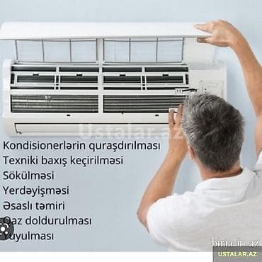 qapi demir qapi seyf qapi: Təmir, Split kondisionerlər, Quraşdırılma — 1