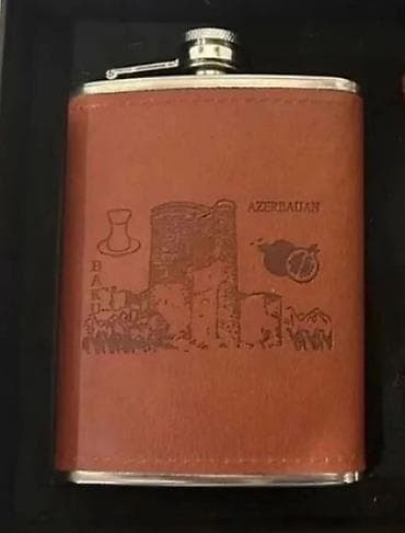 termal corab: Məhsul: Azərbaycan temalı cib kolbası (flask) və hədiyyə dəsti - — 1