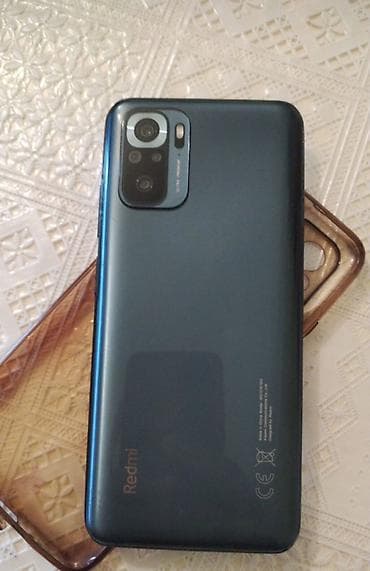 xiaomi redmi note 9 's: Redmi Note 10, 128 GB, rəng - Göy, İki sim kartlı — 2