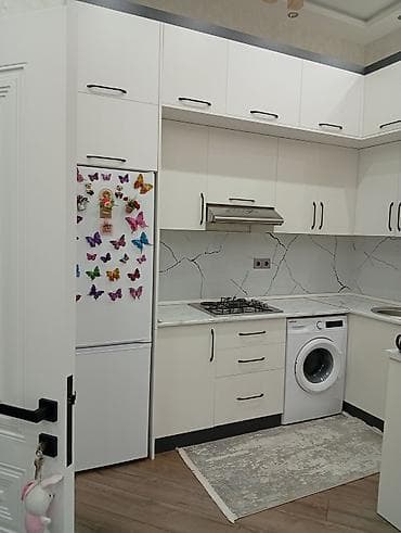 Mətbəx mebeli: Ağ rəngdə müasir mətbəx mebeli dəsti yenidi 5 aydl qurasdrllb - L — 3