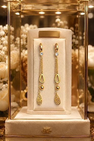 Серьги, Желтое золото, 585 проба, 3 г, Самовывоз — 2