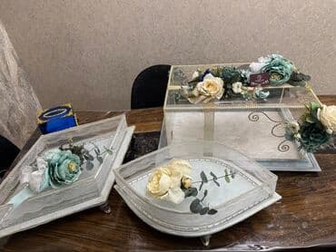 nişan üçün: Toy nişan səbətləri hər biri akril demirdən və xruslandandiMarry — 4