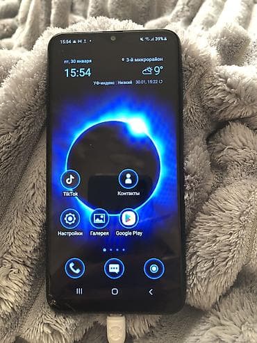 Samsung Galaxy A10, 32 GB, rəng - Qara, İki sim kartlı