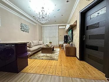 2 saatliq kiraye ev: Satılır: 1 otaqlı, studiya tipli mənzil (mətbəx qonaq otağı ilə birgə) — 6