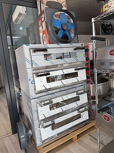 Оборудование для мойки: Электрическая печь, Хлеб, Сладости, Пицца, 2 этажная, Новый — 1