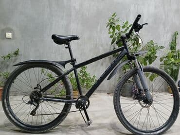 седло для велосипеда бишкек: Şəhər və yüngül off-road üçün dağ velosipedi - Rəng: mat qara - — 1