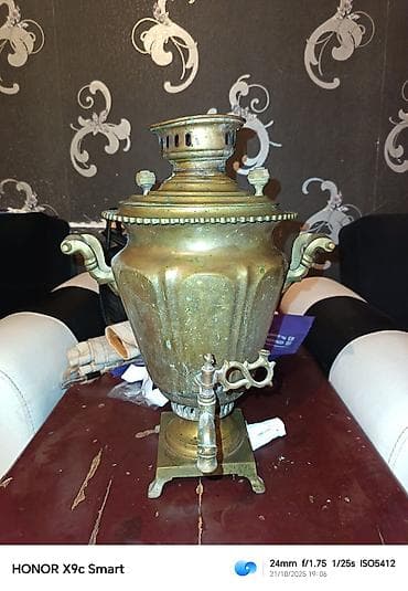 Misin samovar – klassik rus üslubunda antika rus somavari