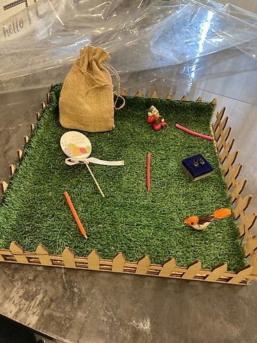 Novruz xoncasi 20 alinb boyuk ölcdu 11 mn - Taxta materialdan